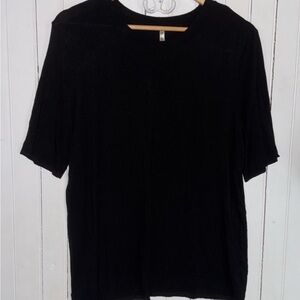 Banana Republic Black Short Sleeve Tee